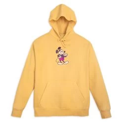 Mickey Mouse Genuine Mousewear Pullover Hoodie For Adults – Gold