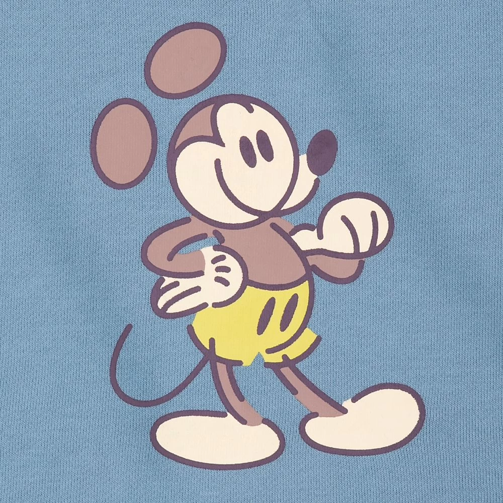 Mickey Mouse Genuine Mousewear Pullover Sweatshirt For Women β Blue - Image 3