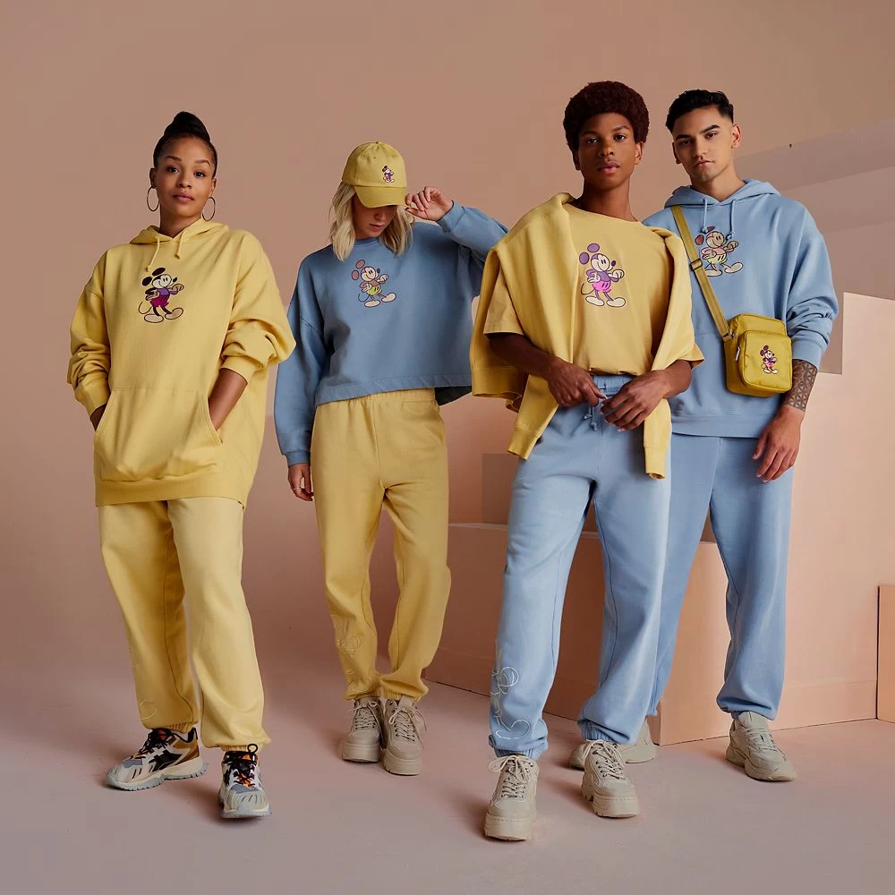 Mickey Mouse Genuine Mousewear Pullover Sweatshirt For Women β Blue - Image 5