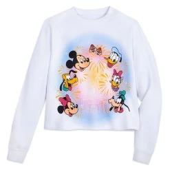 Mickey Mouse And Friends Fantasyland Castle Pullover Sweatshirt For Women