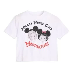 The Mickey Mouse Club Mouseketeers Semi-Crop Top For Adults By Cakeworthy – Disney100