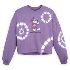 Mickey Mouse Genuine Mousewear Tie-Dye Sweatshirt For Women – Walt Disney World