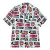 Mickey Mouse And Friends Woven Shirt For Men