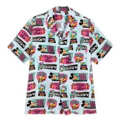 Mickey Mouse And Friends Woven Shirt For Men