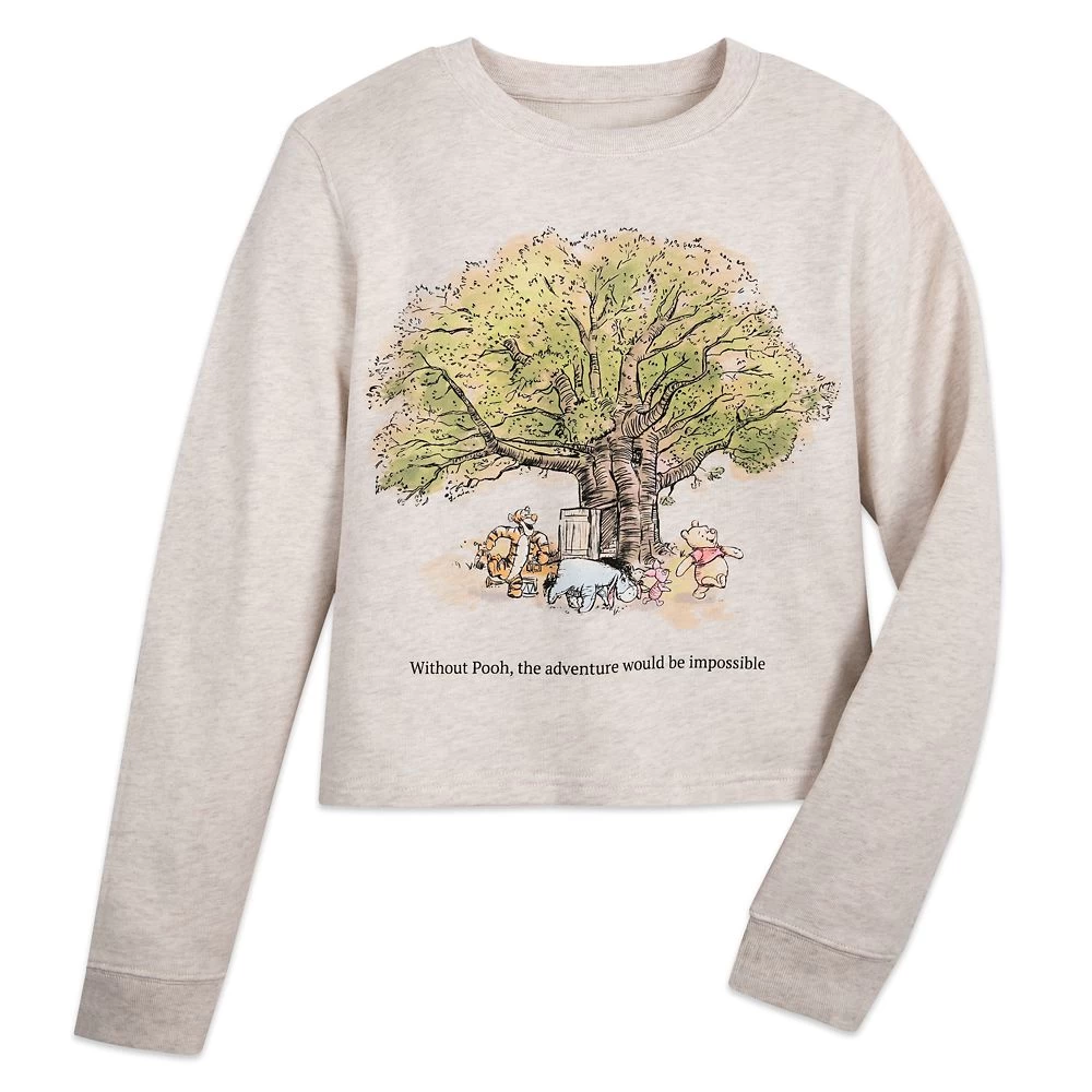 Winnie The Pooh And Pals Pullover Sweatshirt For Women