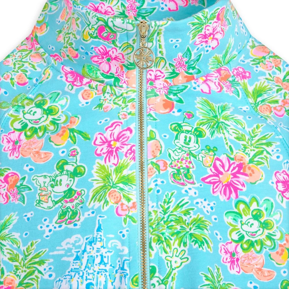 Mickey And Minnie Mouse Skipper Pullover For Women By Lilly Pulitzer – Walt Disney World - Image 4