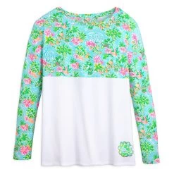 Mickey And Minnie Mouse Finn Long Sleeve T-Shirt For Women By Lilly Pulitzer – Walt Disney World