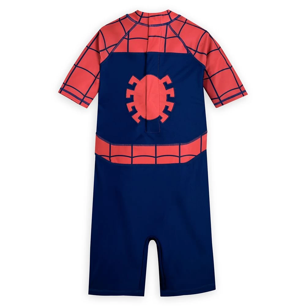 Spider-Man Adaptive Rash Guard Swimsuit For Kids - Image 3