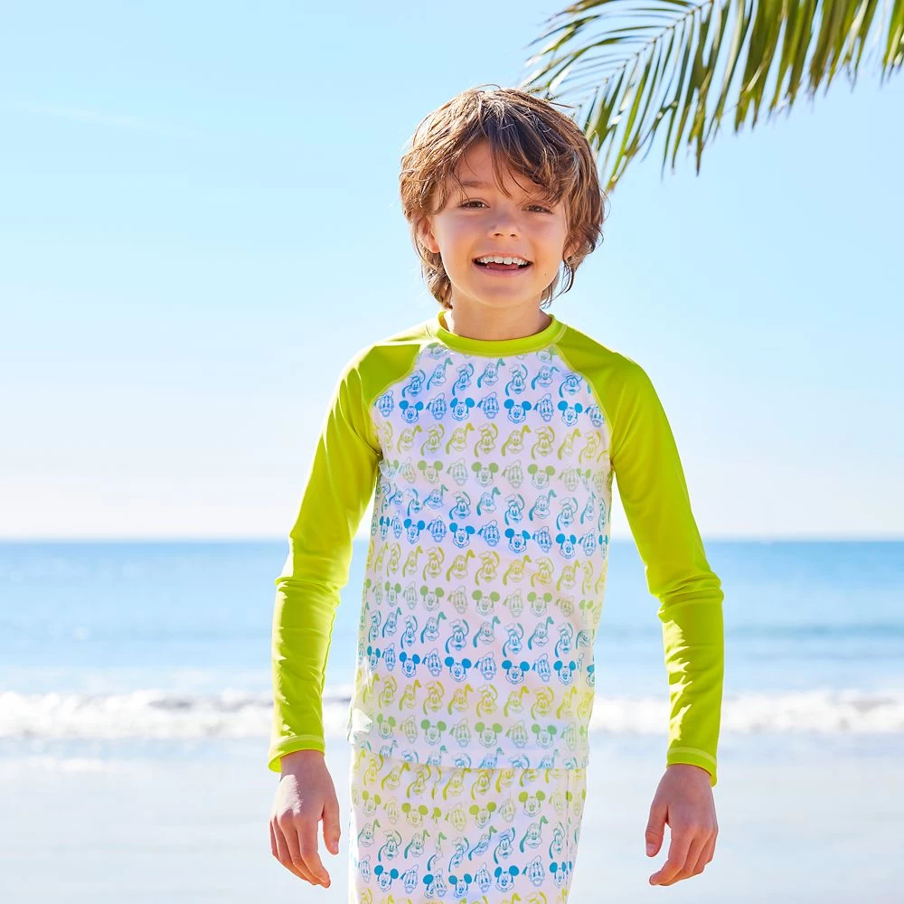 Mickey Mouse And Friends Rash Guard For Kids - Image 2