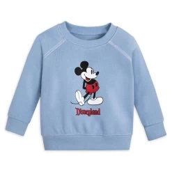 Mickey Mouse Classic Sweatshirt For Baby – Disneyland – Blue