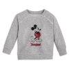 Mickey Mouse Classic Sweatshirt For Baby – Disneyland – Gray