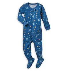 Mickey Mouse Space Stretchie Sleeper For Baby
