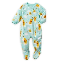 Winnie The Pooh Stretchie Sleeper For Baby
