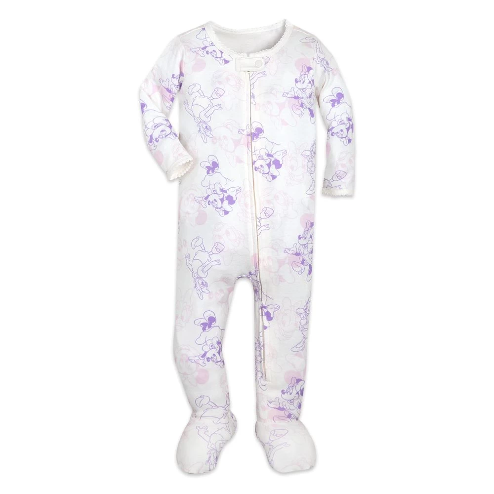 Minnie Mouse And Daisy Duck Stretchie Sleeper For Baby