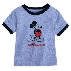 Mickey Mouse Classic Ringer T-Shirt For Baby – Walt Disney World – Blue