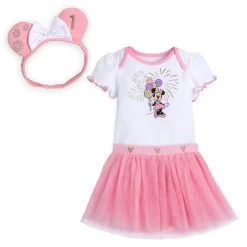 Minnie Mouse First Birthday Gift Set For Baby – Pink