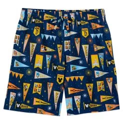 Mickey Mouse And Friends Pennant Flag Sleep Shorts For Adults – Walt Disney World 2023