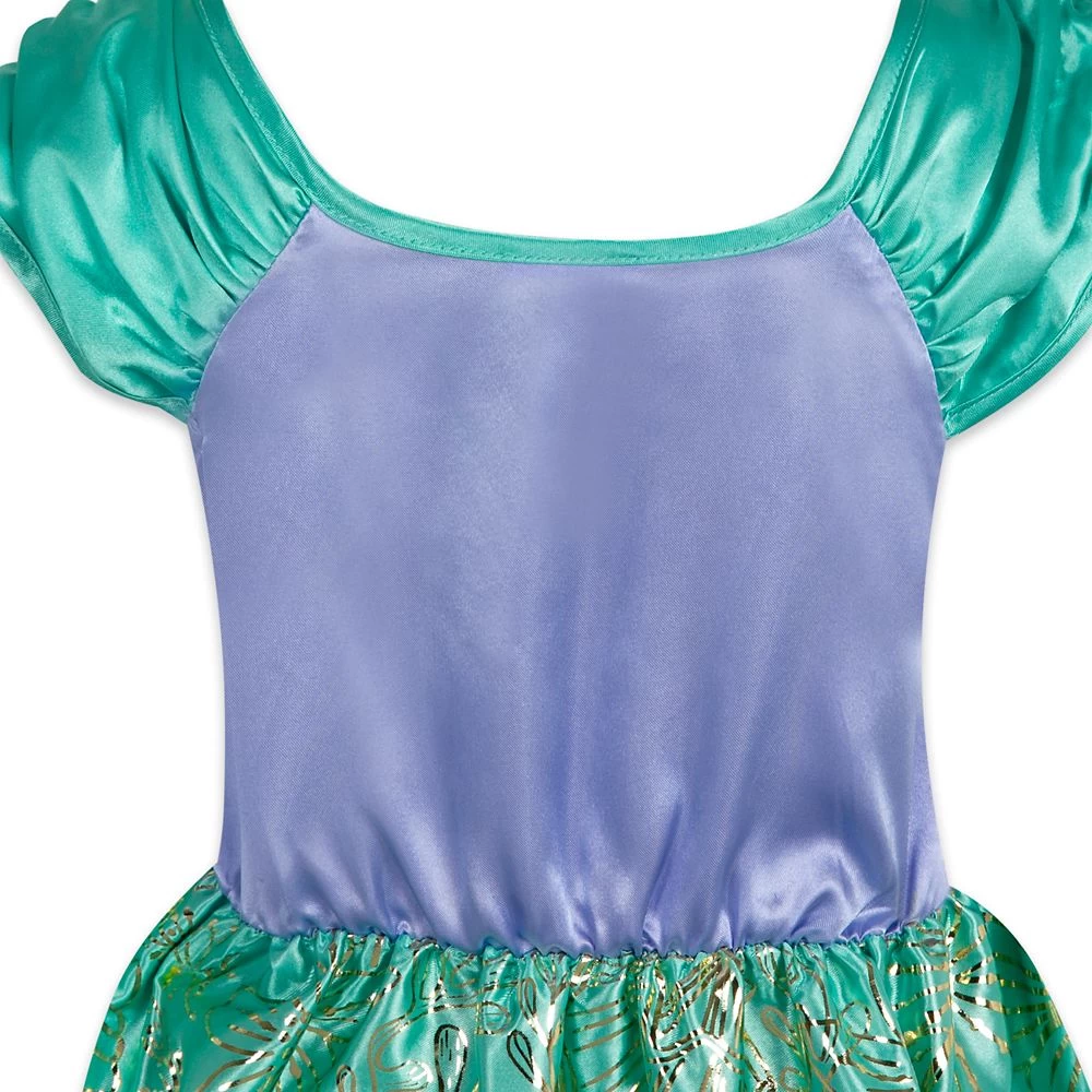 Ariel Deluxe Nightgown For Girls – The Little Mermaid - Image 3