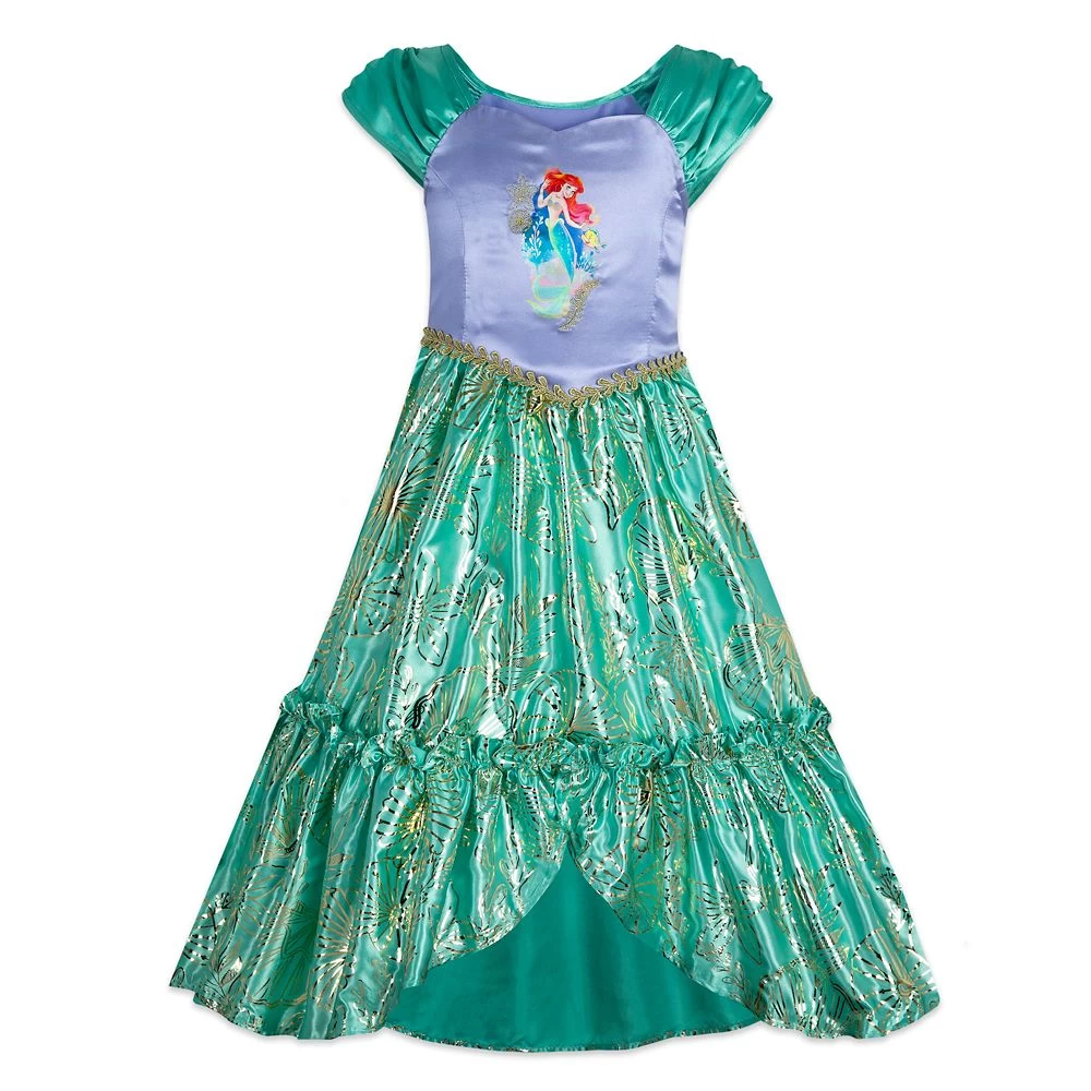 Ariel Deluxe Nightgown For Girls – The Little Mermaid