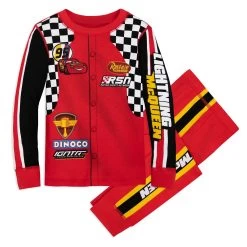 Lightning McQueen Racing Suit Costume PJ PALS For Kids – Cars