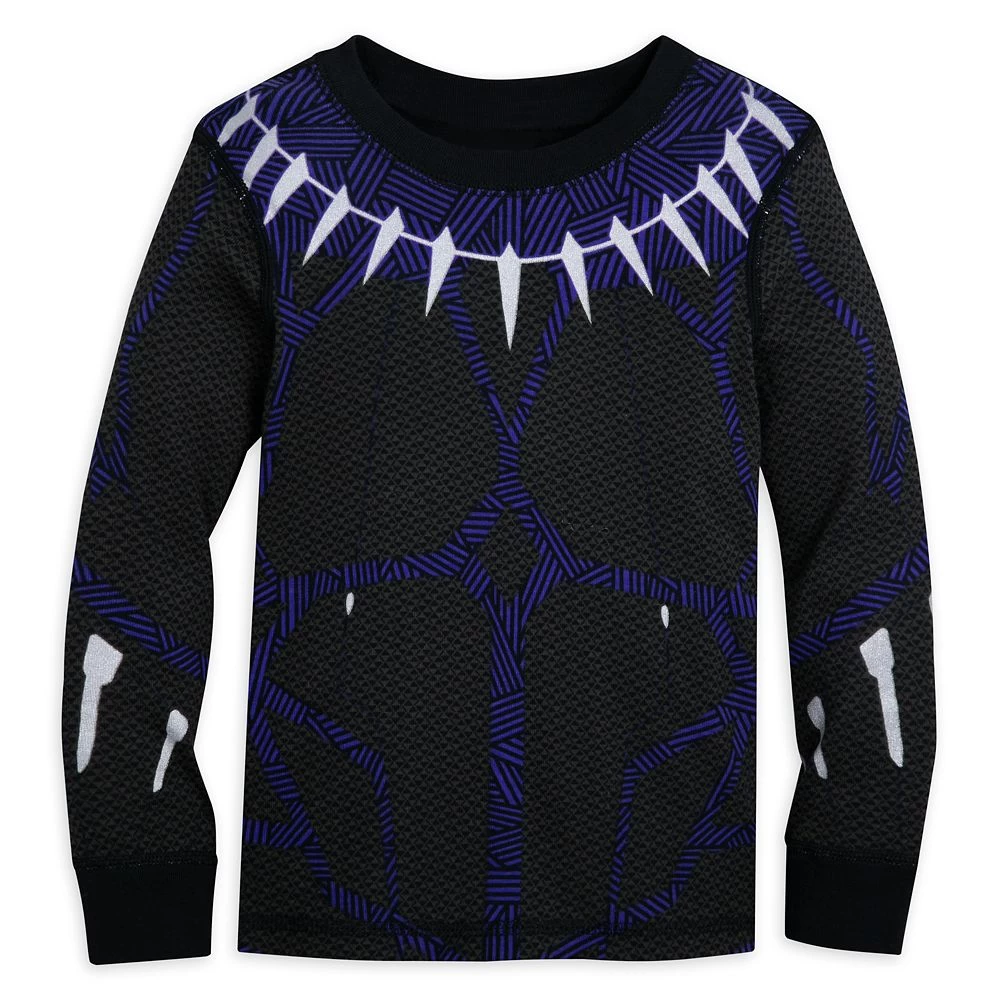 Black Panther Costume PJ PALS For Kids - Image 2