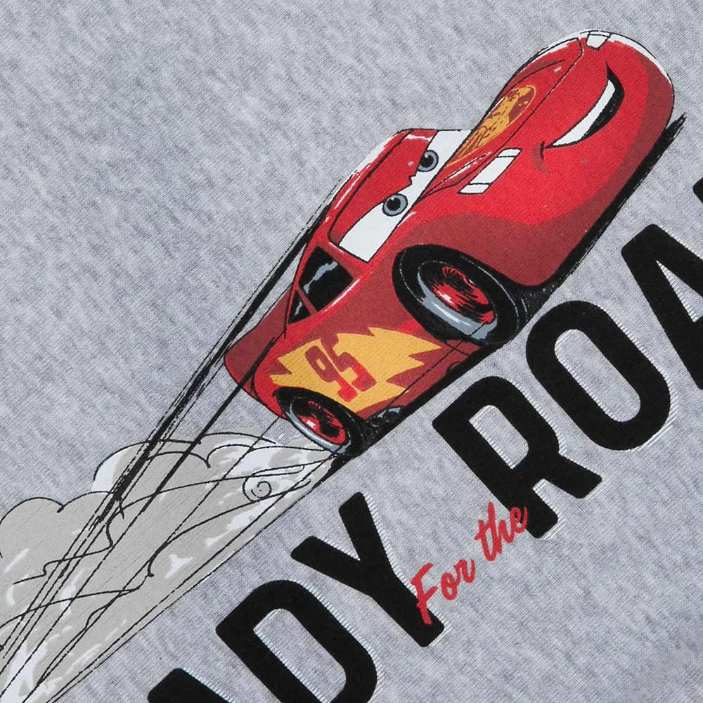 Lightning McQueen PJ PALS Short Set For Kids – Cars - Image 3