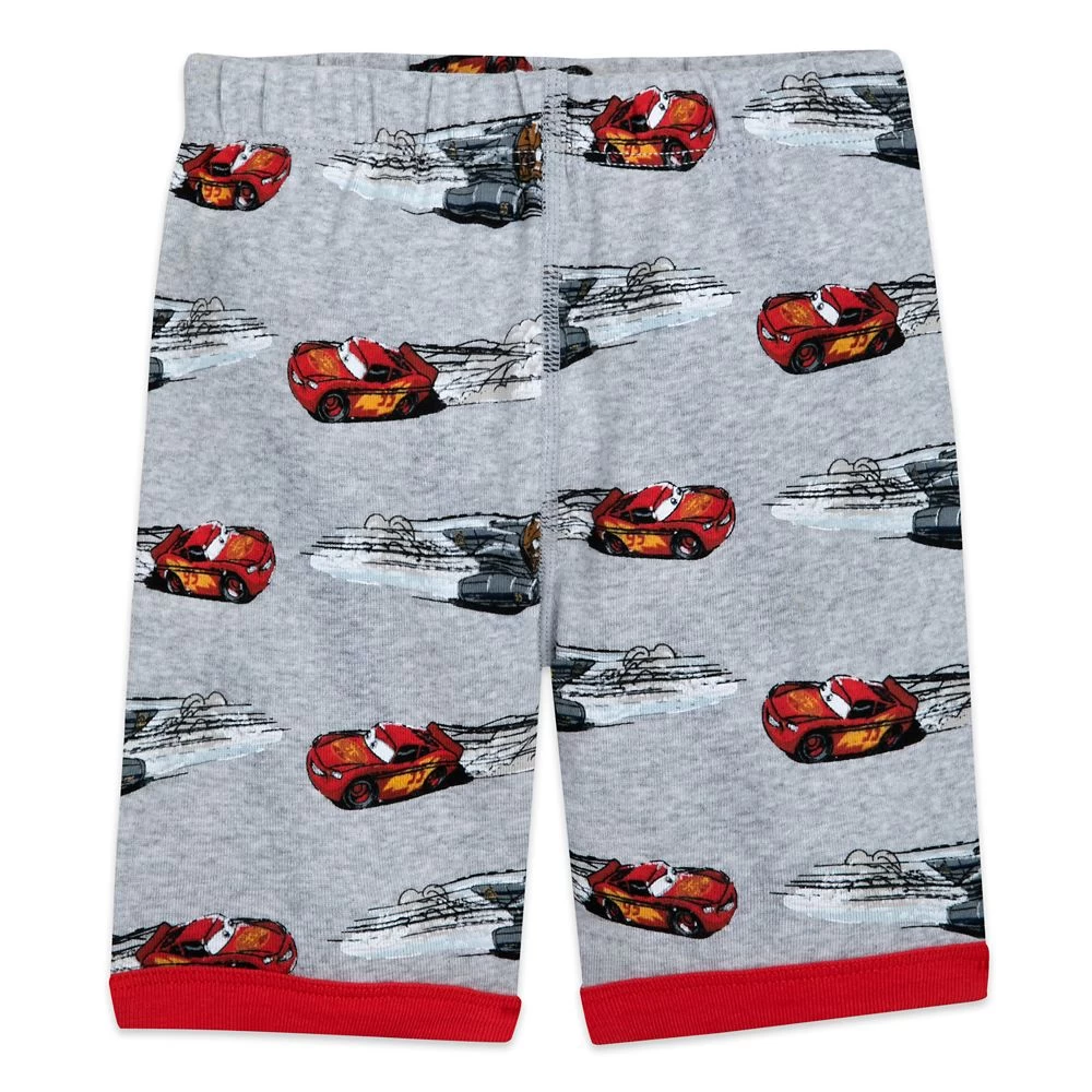 Lightning McQueen PJ PALS Short Set For Kids – Cars - Image 4