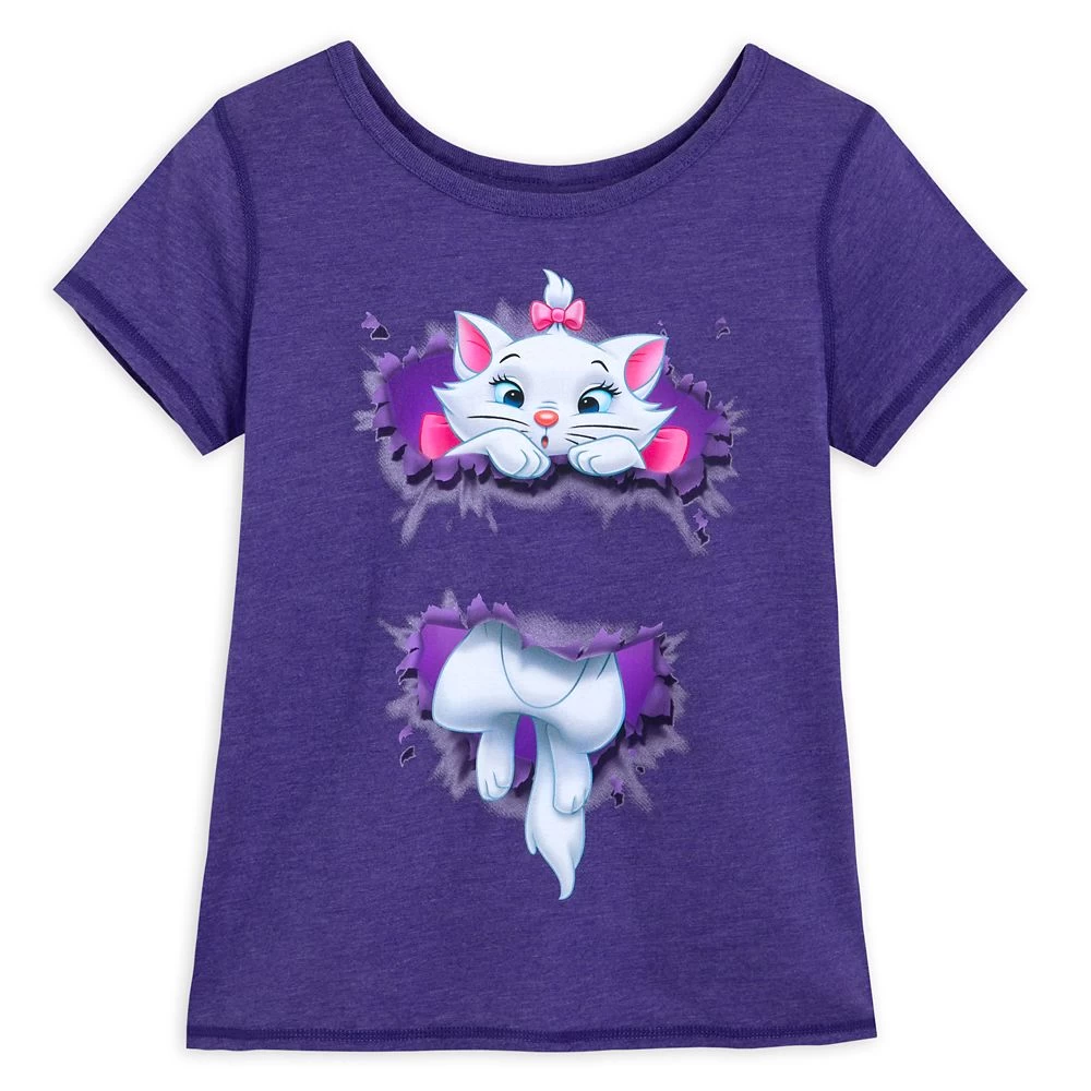 Marie Fashion T-Shirt For Girls – The Aristocats