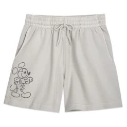 Mickey Mouse Genuine Mousewear Shorts For Women – Tan
