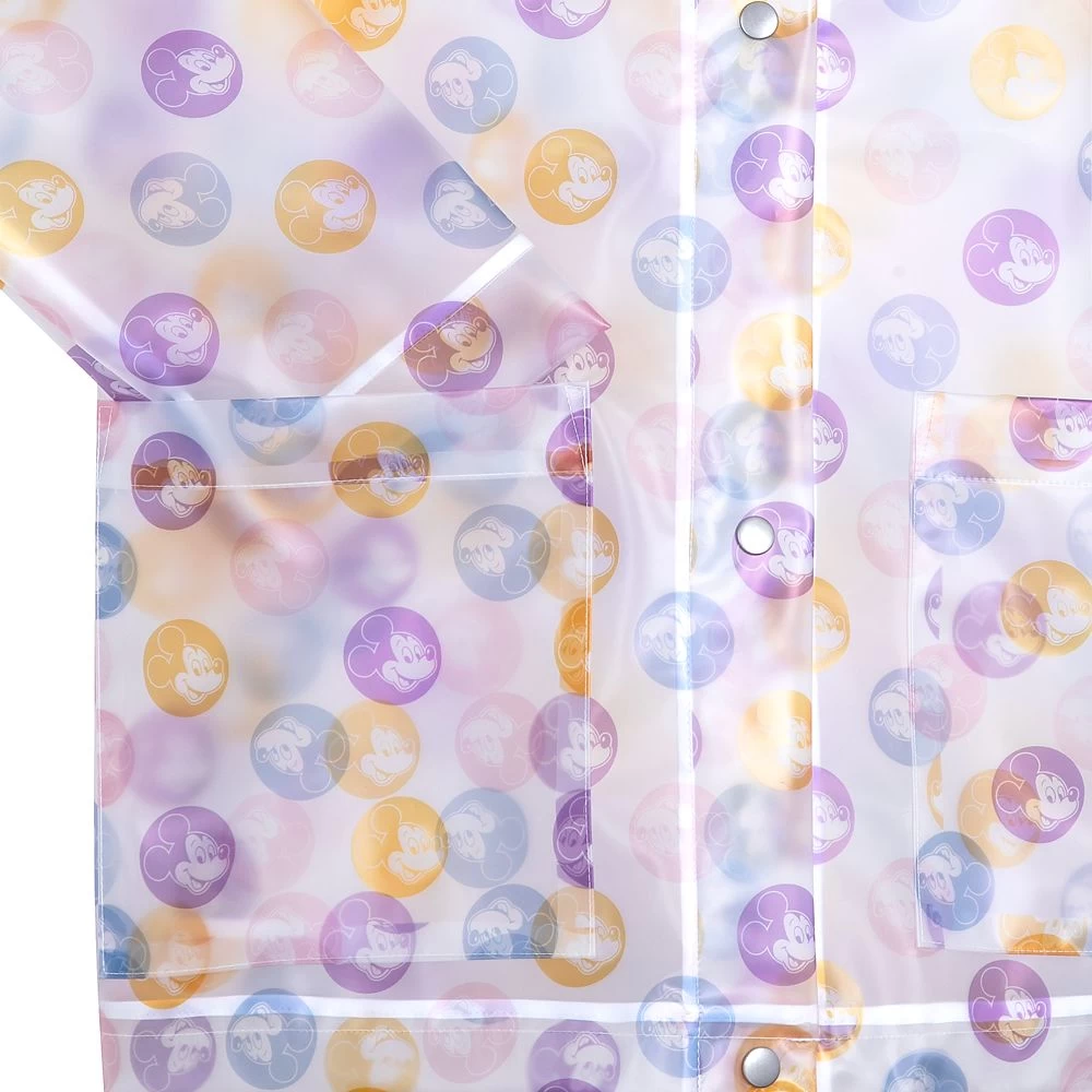 Mickey Mouse Hooded Rain Jacket For Women - Image 3