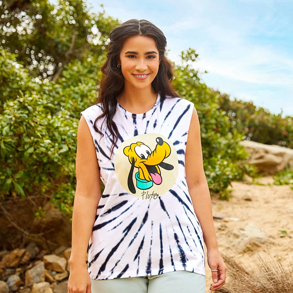 Pluto Tie-Dye Tank Top For Adults - Image 2