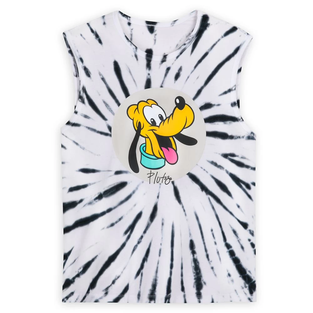 Pluto Tie-Dye Tank Top For Adults