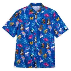 Disney Parks Woven Shirt For Men By Joey Chou
