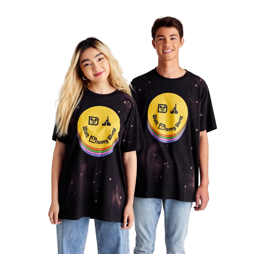 Walt Disney World Logo Bleach Spot T-Shirt For Adults - Image 3