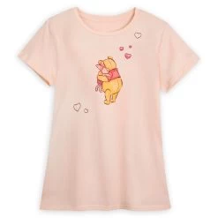 Winnie The Pooh And Piglet T-Shirt For Women