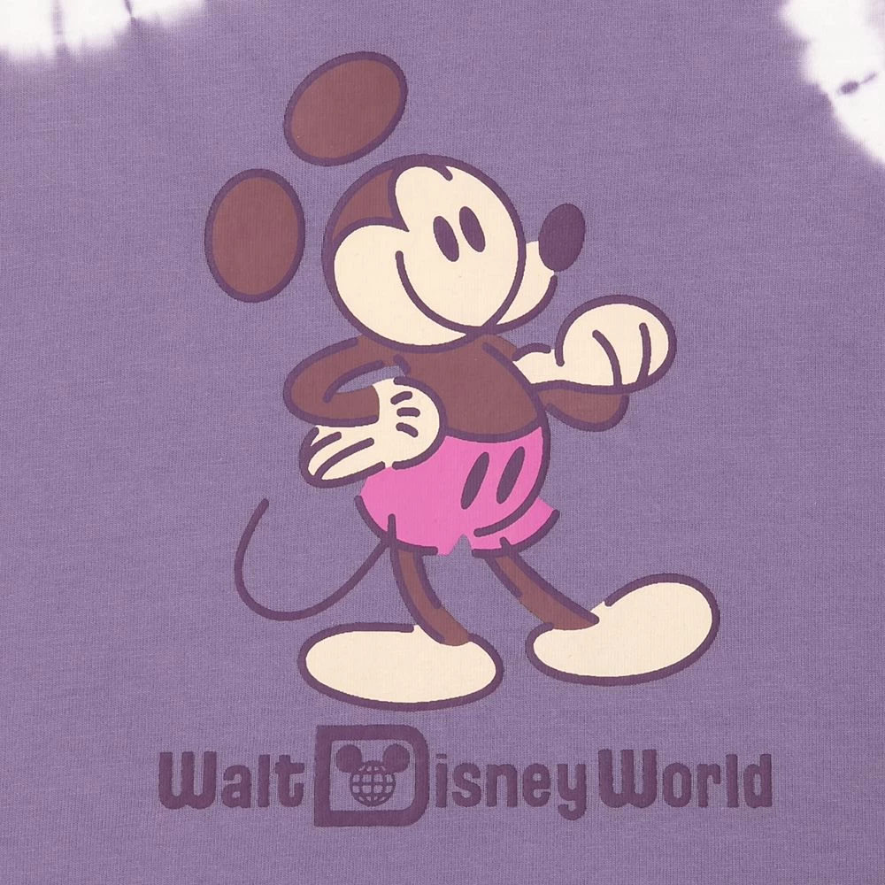 Mickey Mouse Genuine Mousewear Tie-Dye T-Shirt For Women – Walt Disney World