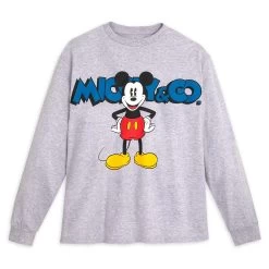 Mickey Mouse Long Sleeve T-Shirt For Adults – Mickey & Co.