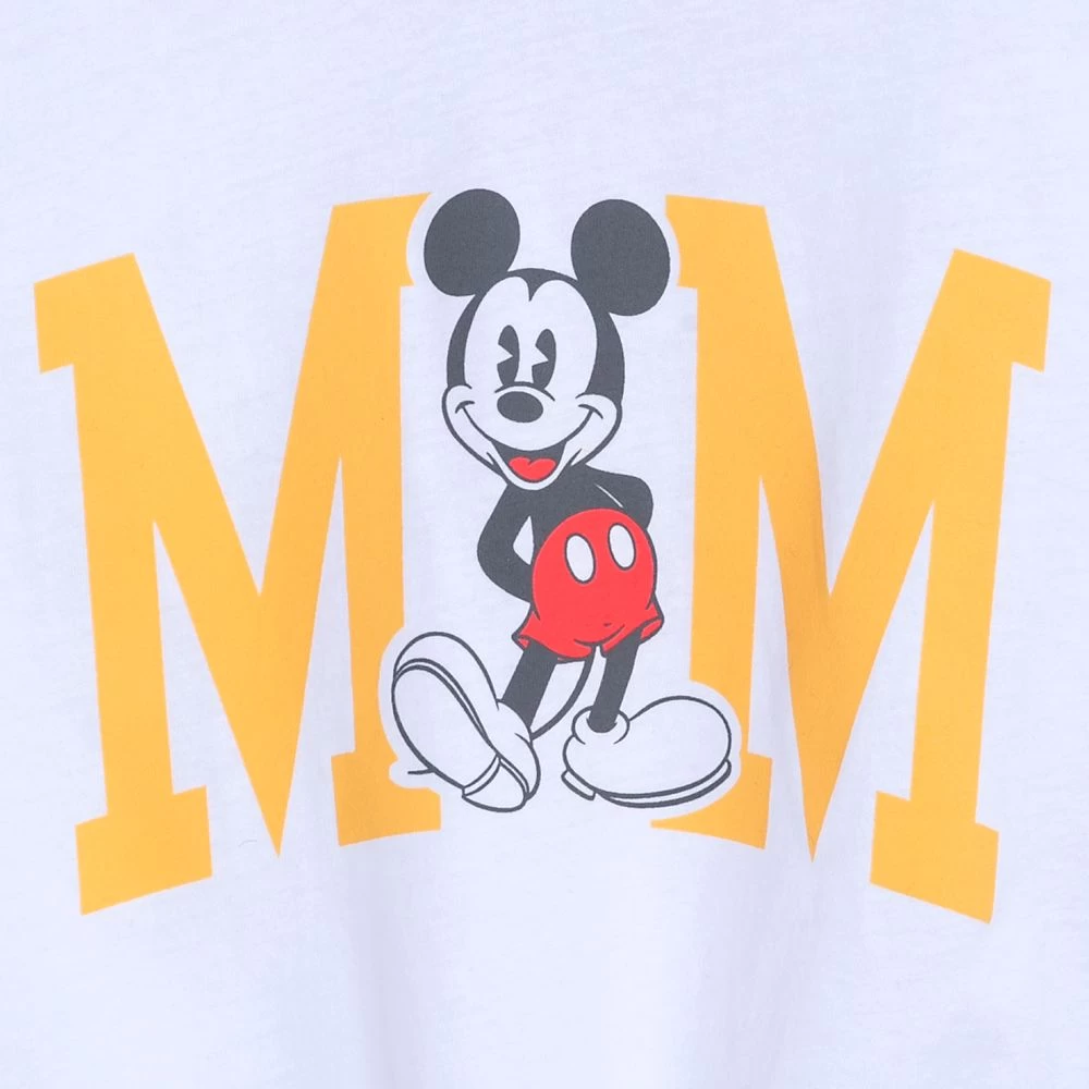 Mickey Mouse Knotted T-Shirt For Adults - Image 4