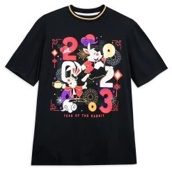 White Rabbit And March Hare T-Shirt For Adults – Year Of The Rabbit Lunar New Year 2023