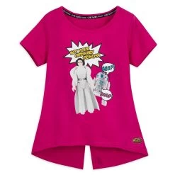 Princess Leia And R2-D2 Action Figure T-Shirt For Kids β Star Wars