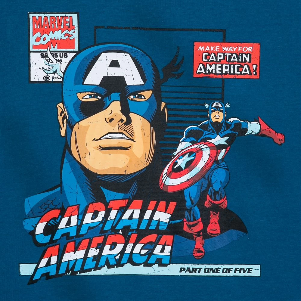 Captain America Fashion Tee For Kids - Image 3