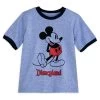 Mickey Mouse Classic Ringer T-Shirt For Kids – Disneyland – Blue