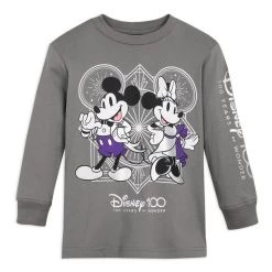 Mickey And Minnie Mouse Disney100 T-Shirt For Kids