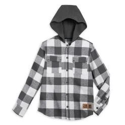 Star Wars: The Mandalorian Hooded Shirt Jacket For Kids