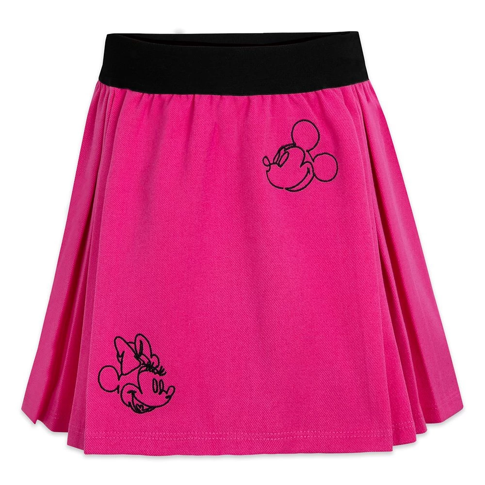 Mickey And Minnie Mouse Fashion Skirt For Kids