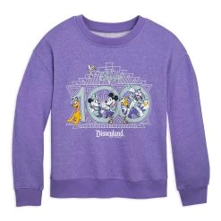 Mickey Mouse And Friends Disney100 Pullover Sweatshirt For Girls – Disneyland