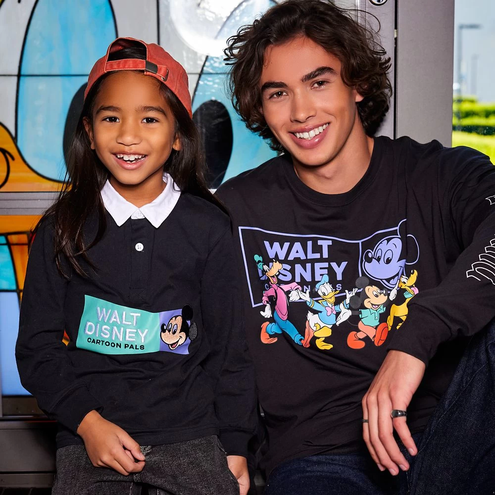 Mickey Mouse ''Cartoon Pals'' Long Sleeve Shirt For Kids - Image 4