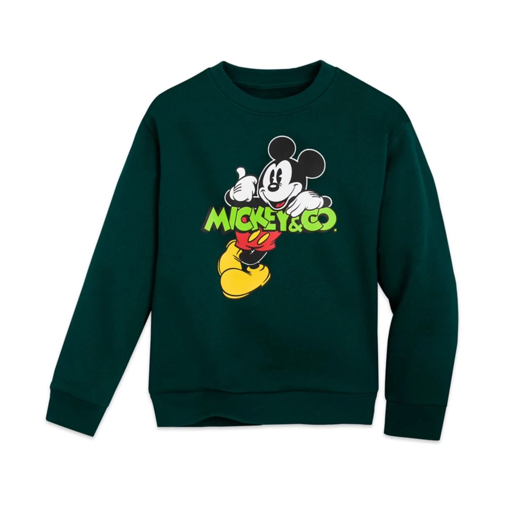 Mickey Mouse Pullover Sweatshirt For Kids β Mickey & Co.