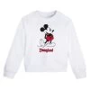 Mickey Mouse Classic Sweatshirt For Kids – Disneyland – White