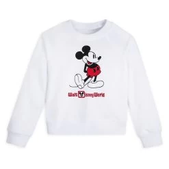 Mickey Mouse Classic Sweatshirt For Kids – Walt Disney World – White